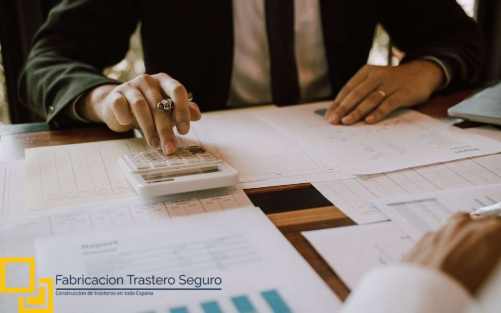 coste del montaje de negocio de trasteros